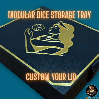 3D - Modular Dice Storage Tray