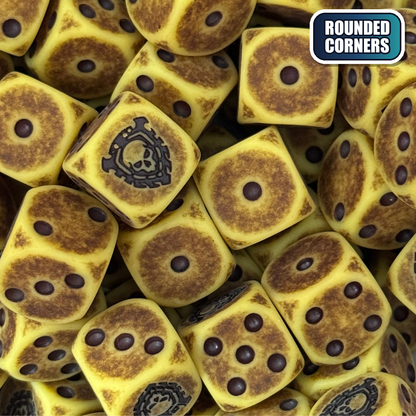 Ebonmarch Dice Set — wargame dice, rounded corners | TYCKA DICE