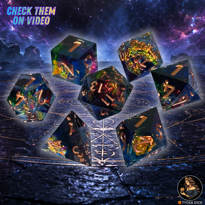 Legend Dice - Finnegan RPG Dice Set | TYCKA DICE