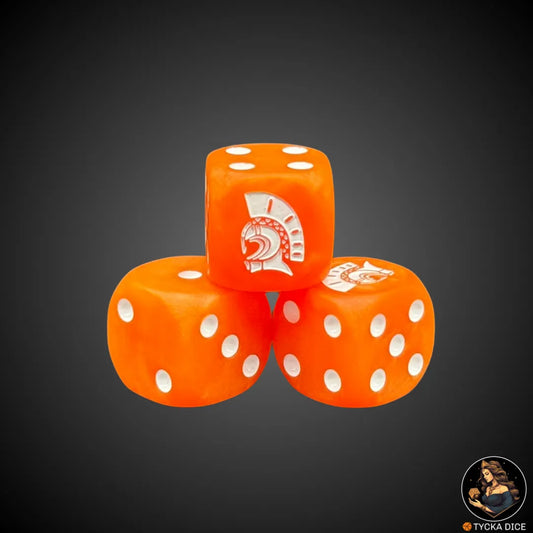 Forjado a la llama - Naranja mate | DICE