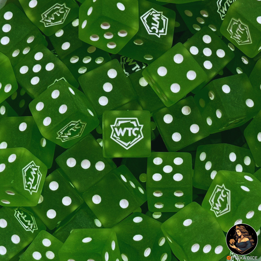 WTC 2026 Official Jade Dice | TYCKA DICE