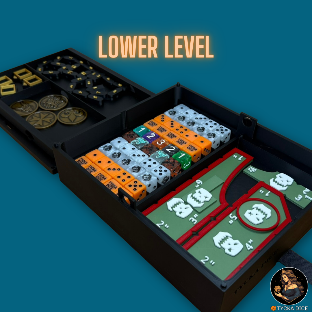 3D - Modular Dice Storage Tray