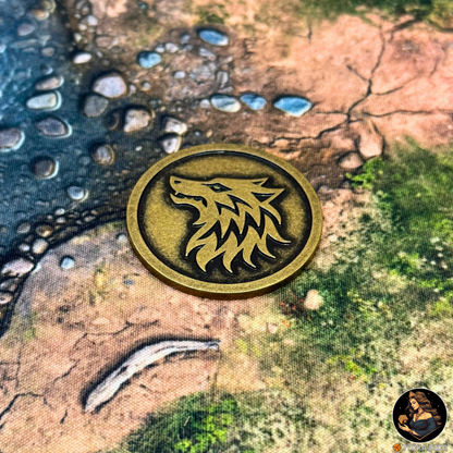 Icefang Guard - Premium Command Medal (40 mm)