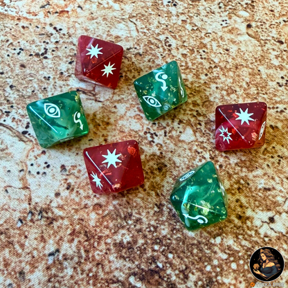 Starfighter Combat Dice – Sci-Fi Dogfight Dice Set