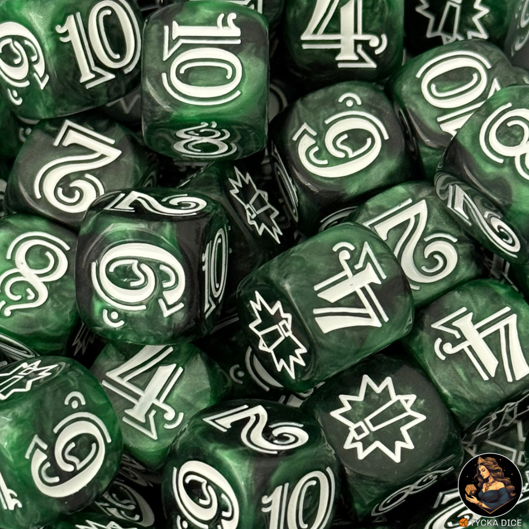 Artillery Dice - Wargame Scatter Dice | TYCKA DICE