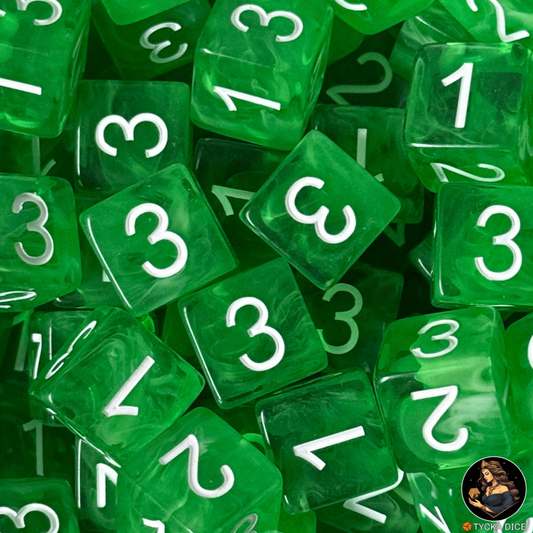 ACC - D3 Dice - Green
