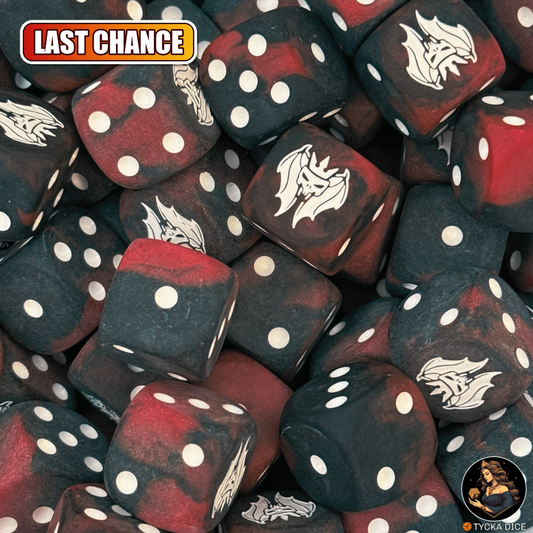 Delirious Carnage Coven - Matte Dark Red | DICE - LAST CHANCE Outlet | TYCKA DICE