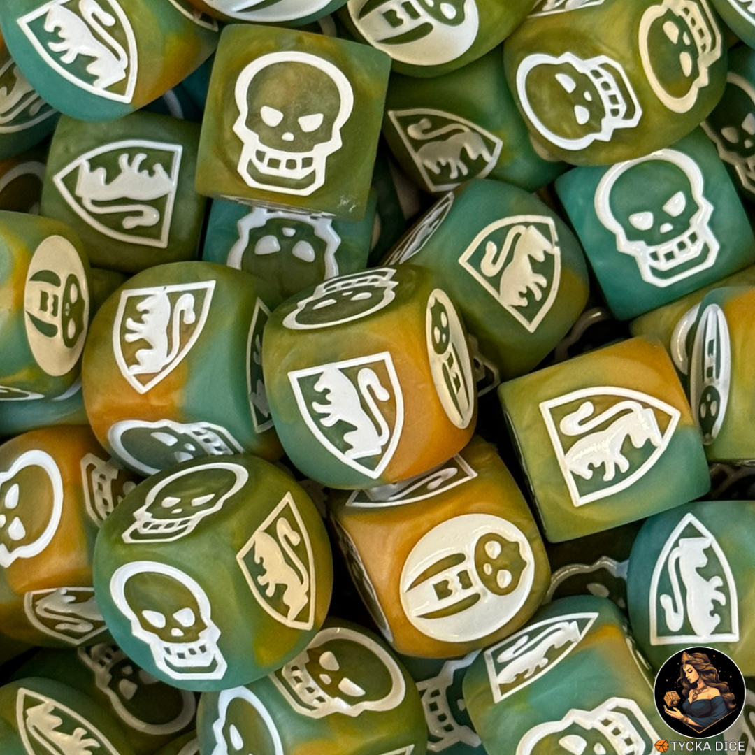 Dungeon Heroes RPG Dice – Elf Dice Set