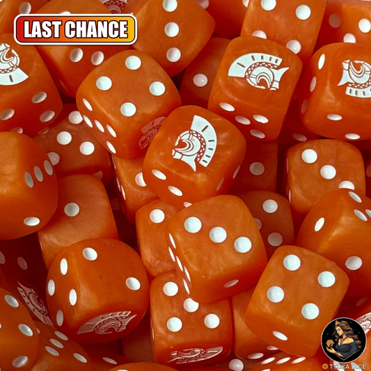 Flameforged - Matte Orange | DICE - LAST CHANCE Outlet | TYCKA DICE