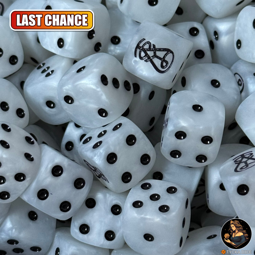 Luminar Sovereignty - Matte White | DICE - LAST CHANCE Outlet | TYCKA DICE