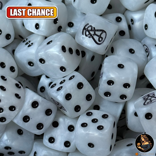 Luminar Sovereignty - Matte White | DICE - LAST CHANCE Outlet | TYCKA DICE
