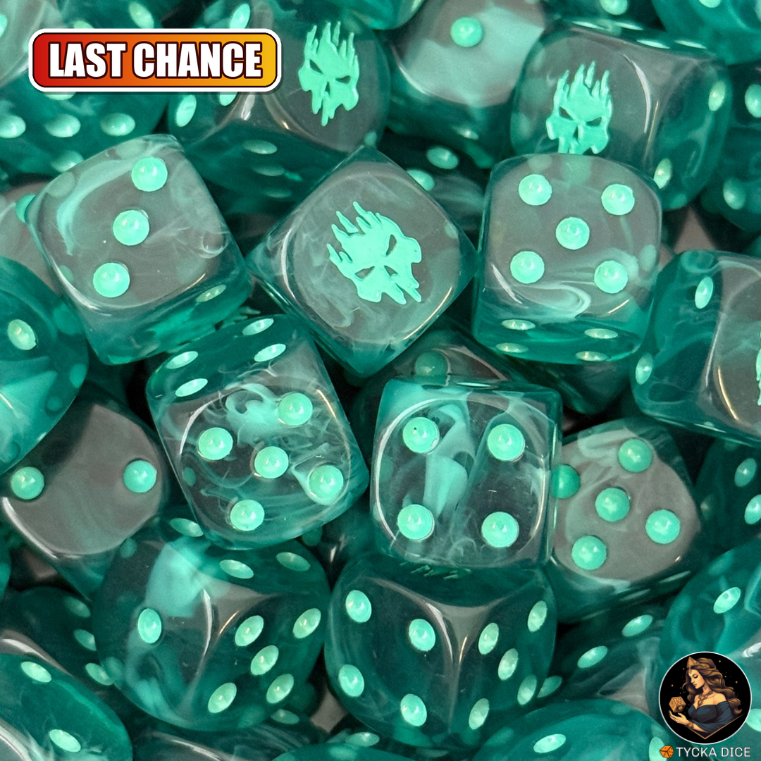 Spectral Doom - Translucid Blue | DICE - LAST CHANCE Outlet | TYCKA DICE