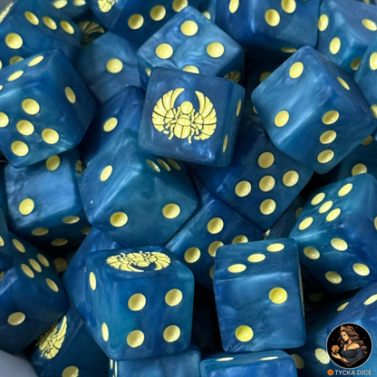 Dawnscarab Phalanx – Matte Blue | DICE