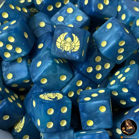 Dawnscarab Phalanx – Matte Blue | DICE