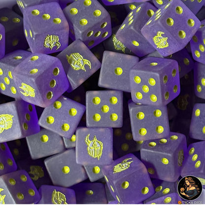 Fallen Helm - Translucent Matte Purple | DICE