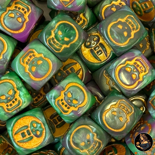 Dungeon Heroes RPG Dice – Warlock Dice Set