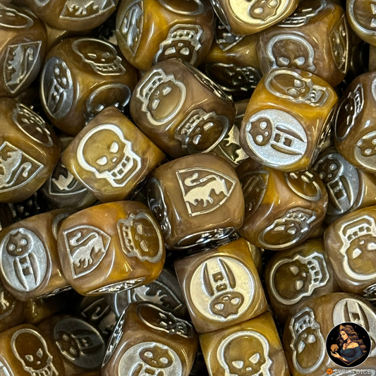 Dungeon Heroes RPG Dice – Warrior Dice Set