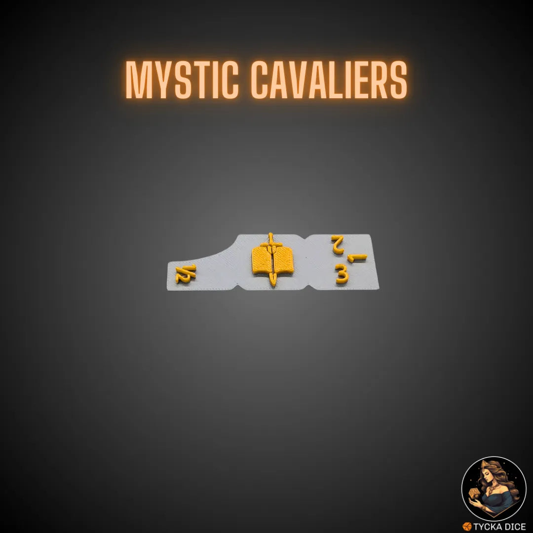 3" combat gauge – Mystic Cavaliers