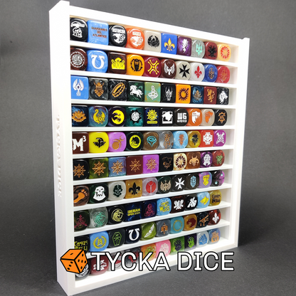 3D - Compact Premium Dice Display Cases | 100