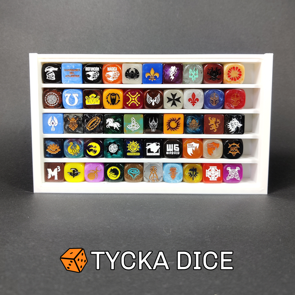 50 - Compact Premium Dice Display Cases