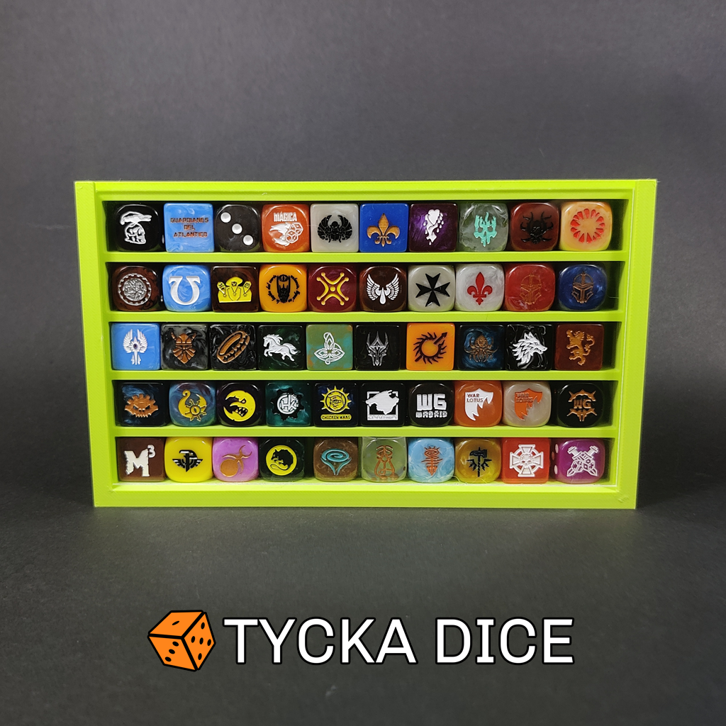 50 - Compact Premium Dice Display Cases