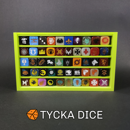 3D - Compact Premium Dice Display Cases | 50