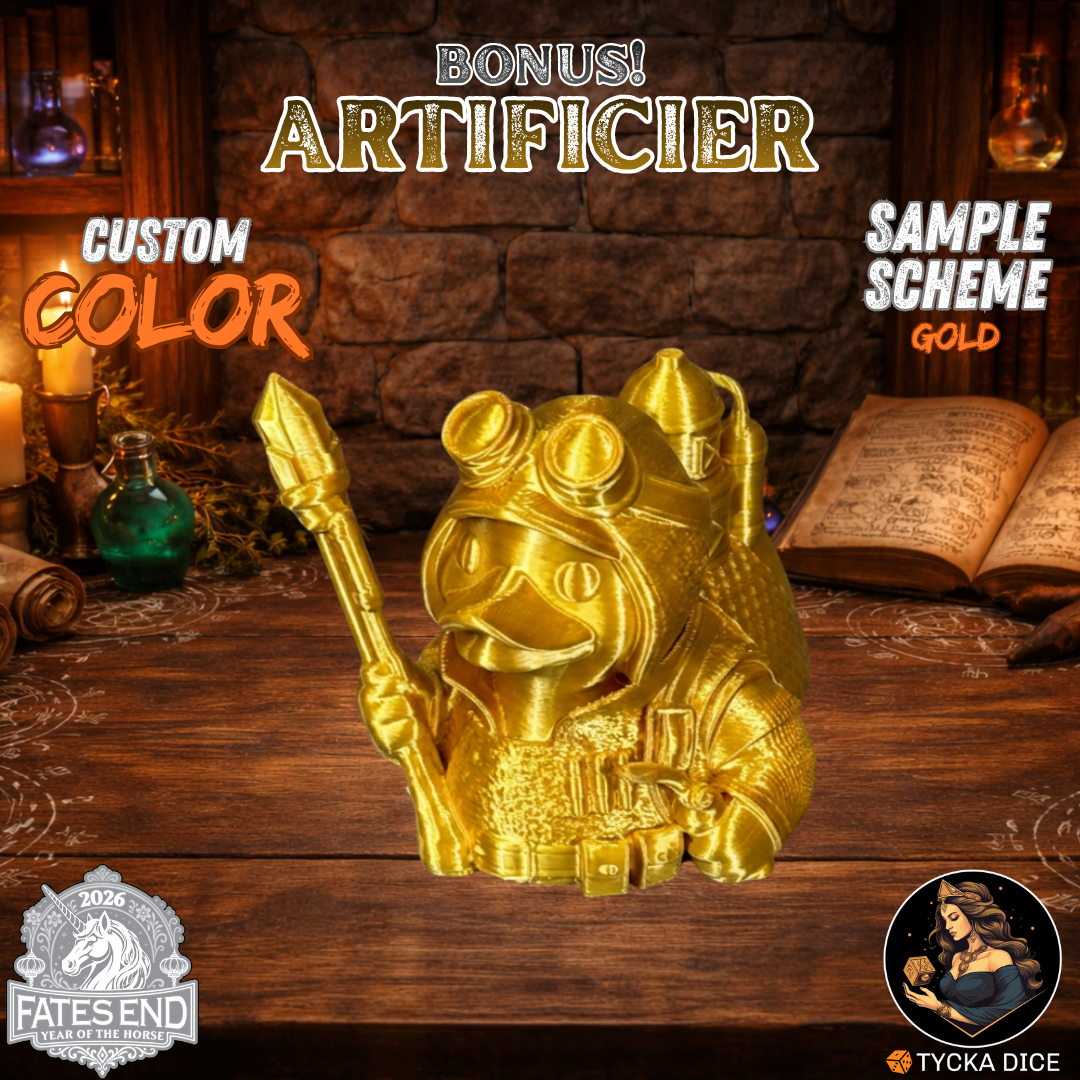 Artificer Duck - Colour Sample | TYCKA DICE