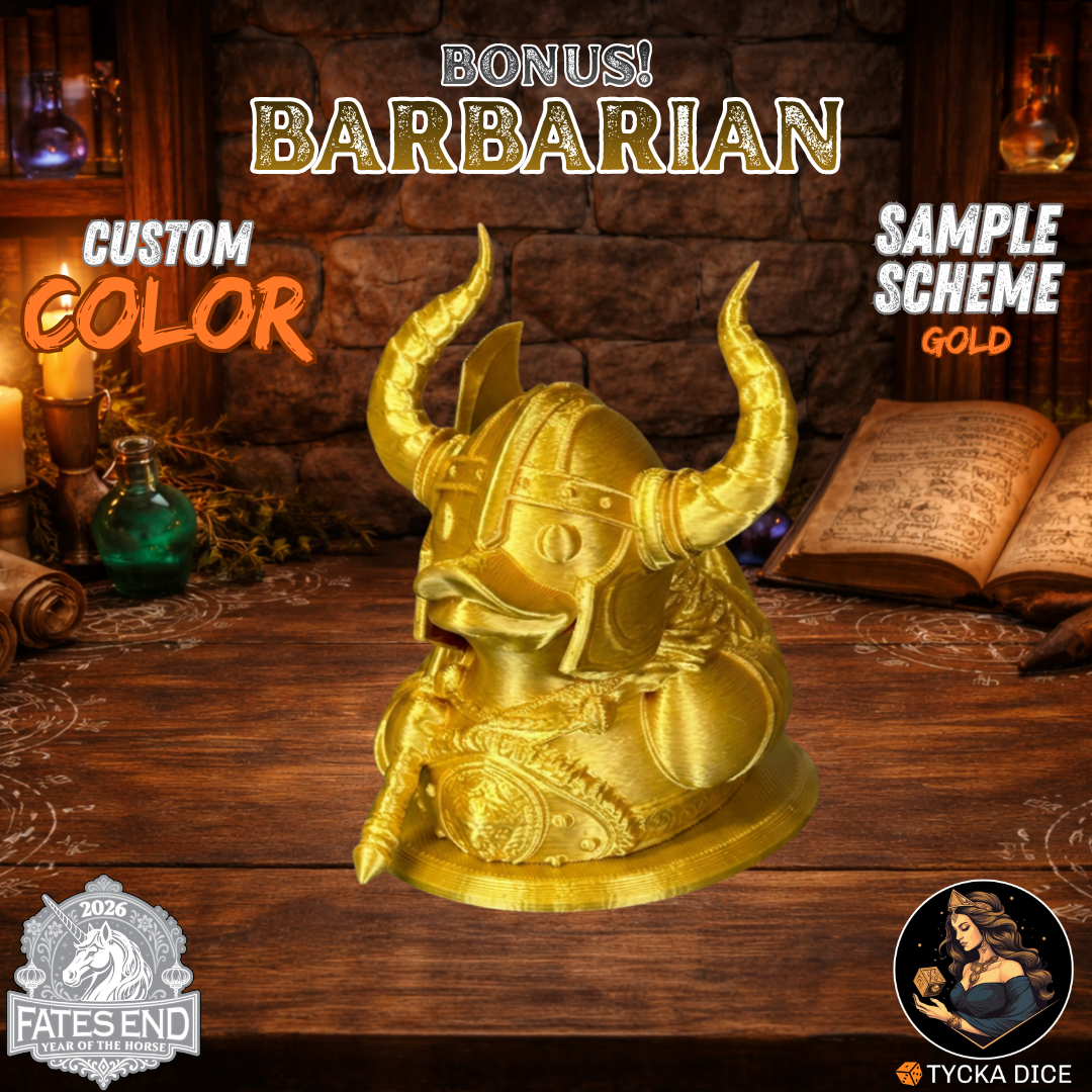 Barbarian Duck - Colour Sample | TYCKA DICE