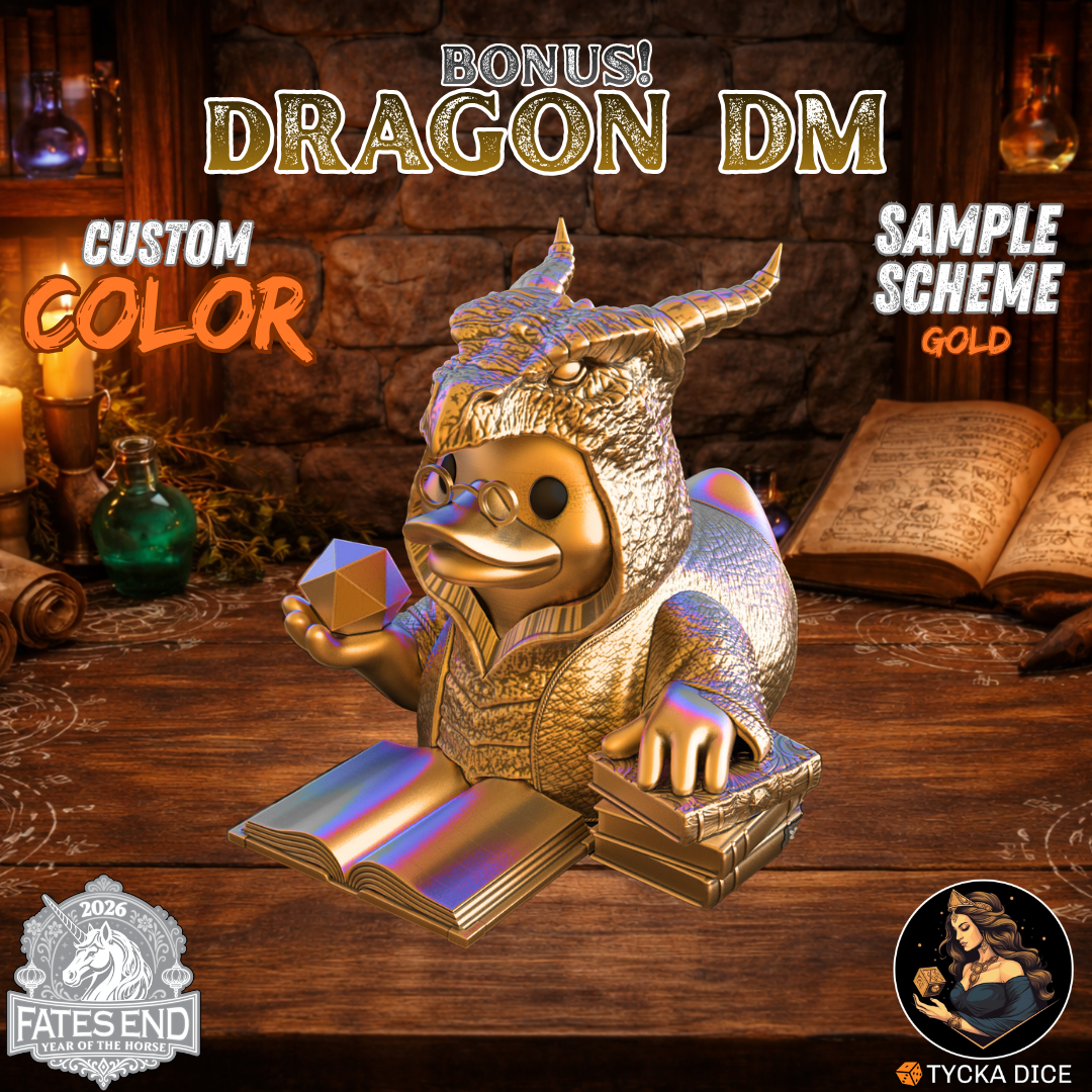 Dragon DM Duck - Colour Sample | TYCKA DICE
