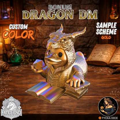 Dragon DM Duck - Colour Sample | TYCKA DICE