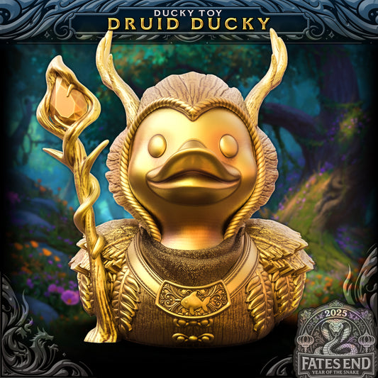 Druid Duck - 3D Printed TTRPG Duck | TYCKA DICE