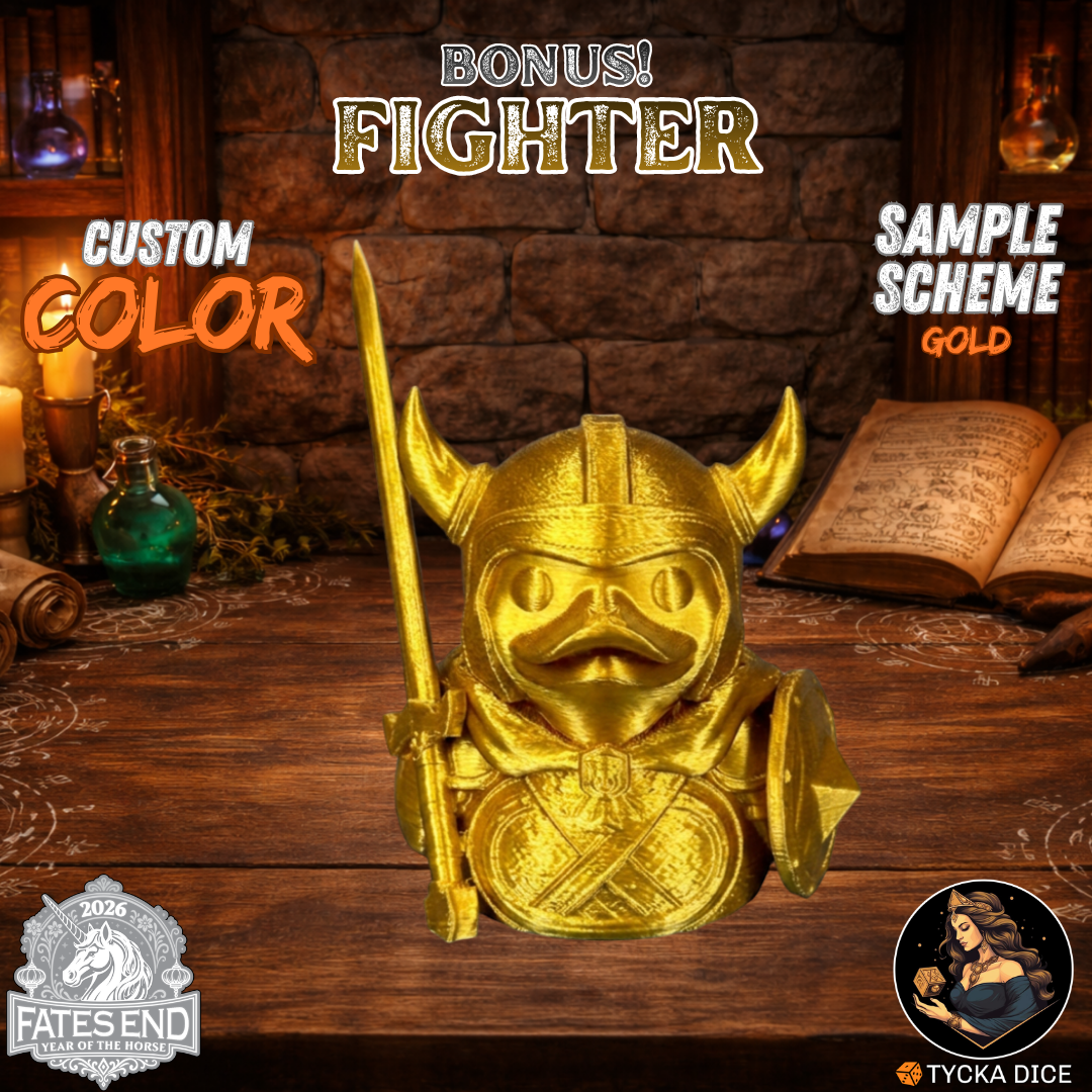 Fighter Duck - Colour Sample | TYCKA DICE