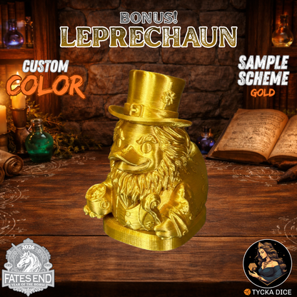 Lucky Leprechaun Duck - Colour Sample | TYCKA DICE