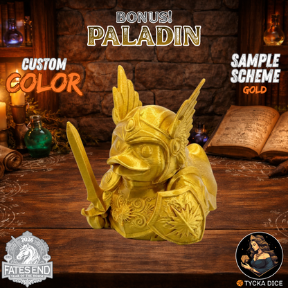 Paladin Duck - Colour Sample | TYCKA DICE
