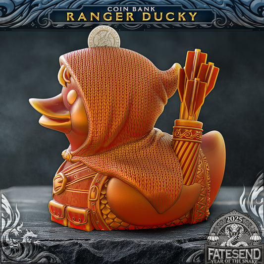 Ranger Duck - 3D Printed TTRPG Duck | TYCKA DICE