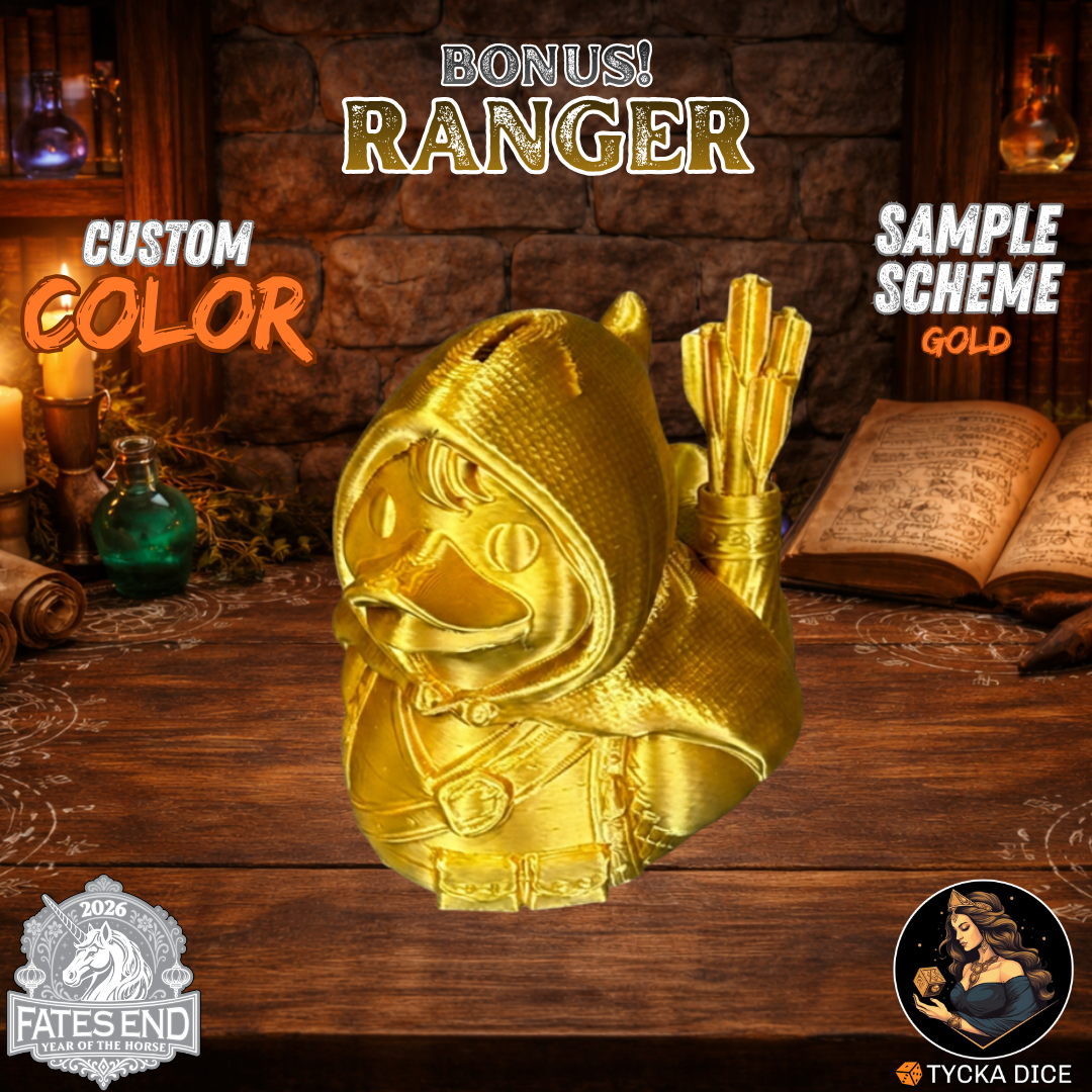 Ranger Duck - Colour Sample | TYCKA DICE