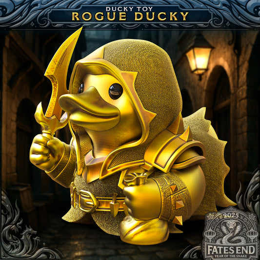Rogue Duck - 3D Printed TTRPG Duck | TYCKA DICE