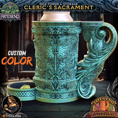 Cleric Tankard - 3D Printed | TYCKA DICE