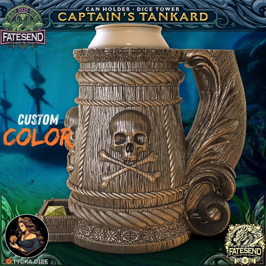 Pirate Tankard - 3D Printed | TYCKA DICE