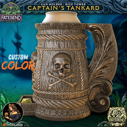 Pirate Tankard - 3D Printed | TYCKA DICE