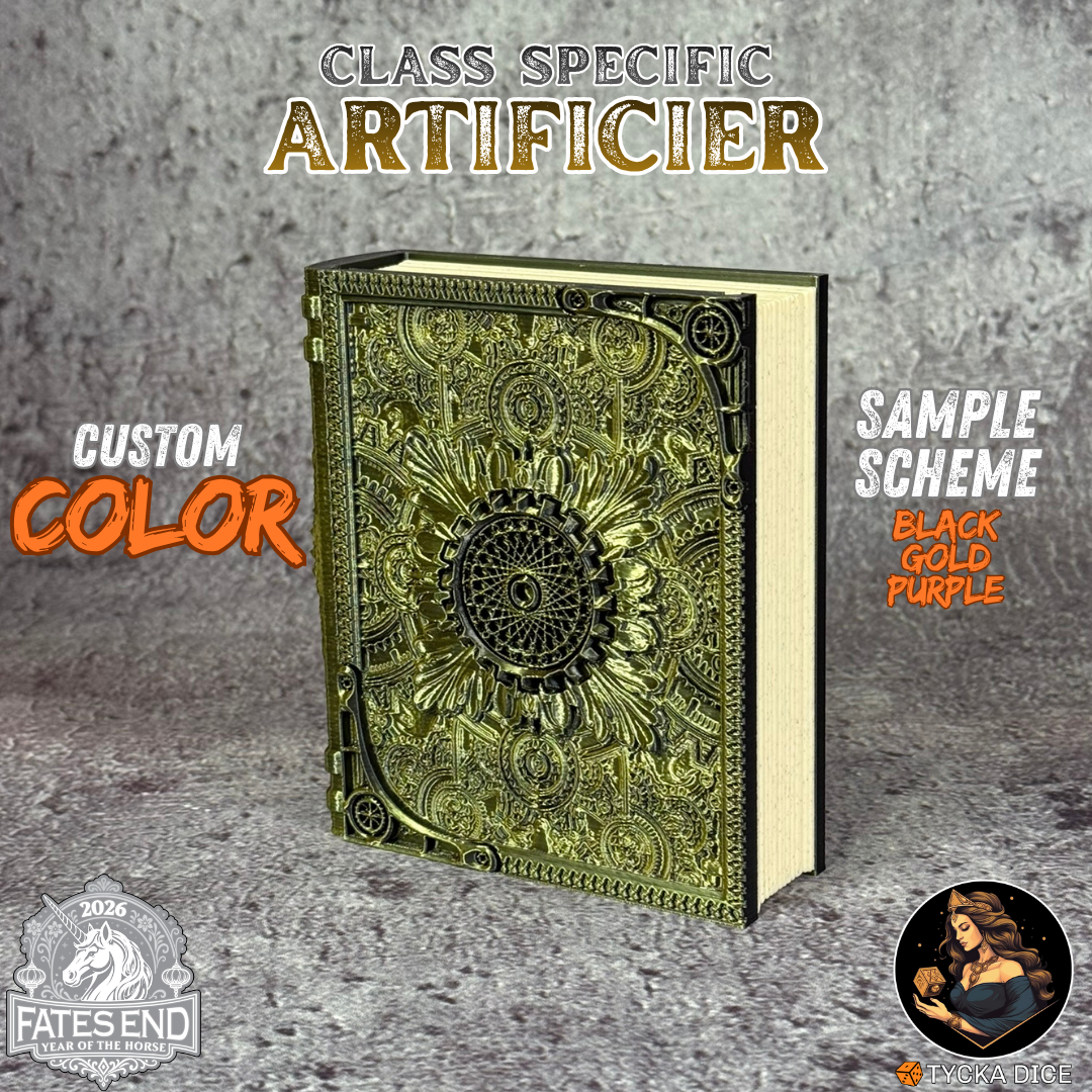 Artificer Tome - Custom Colour Example | TYCKA DICE