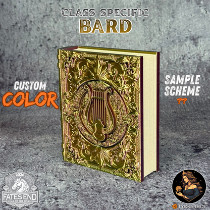 Bard Tome - Custom Colour Example | TYCKA DICE