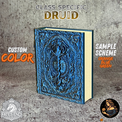 Druid Tome - Custom Colour Example | TYCKA DICE