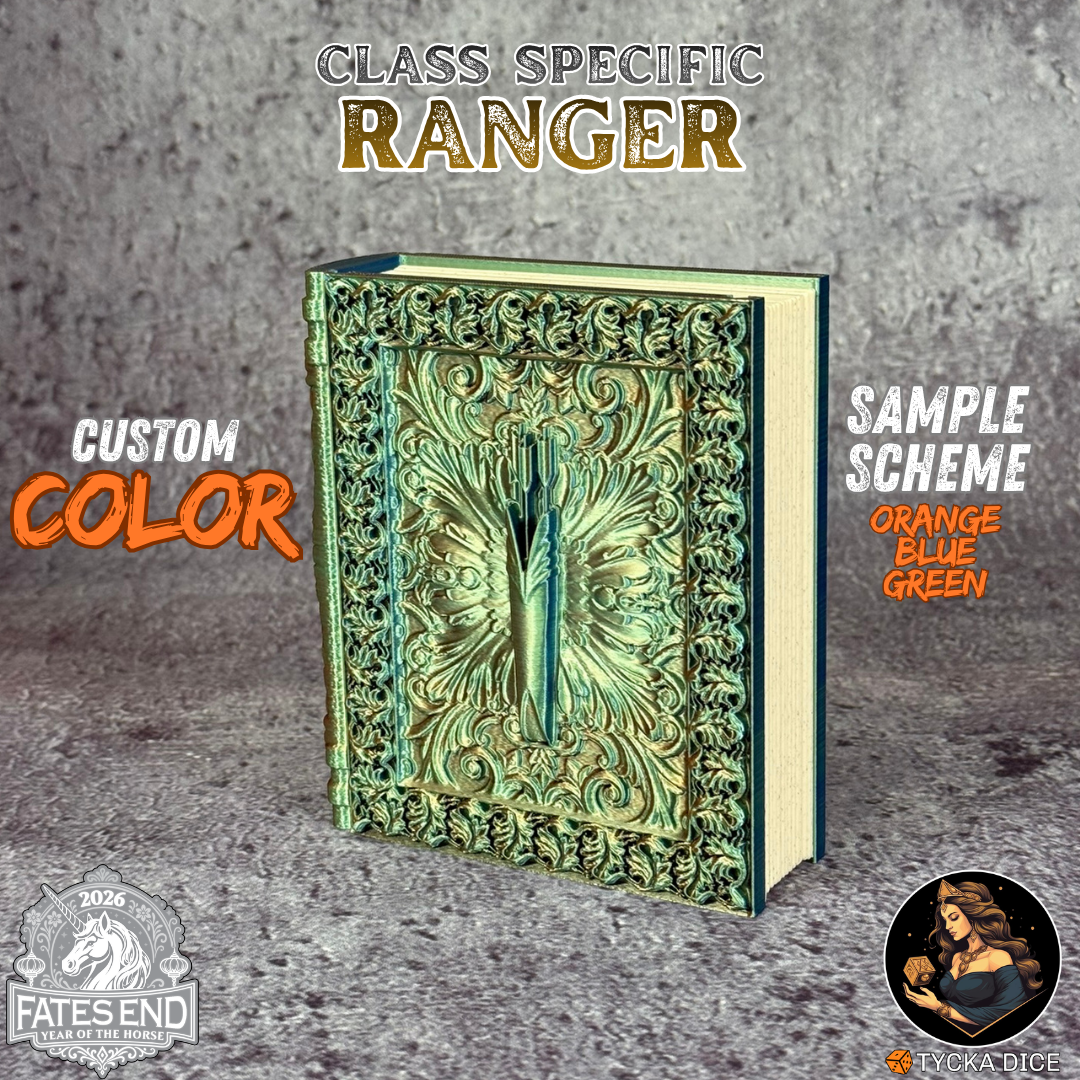 Ranger Tome - Custom Colour Example | TYCKA DICE