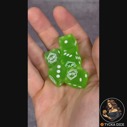 WTC 2026 Official Jade Dice - Product Video | TYCKA DICE