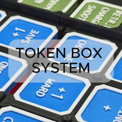 Sci-Fi Core Set – Token Box System (48 Tokens)