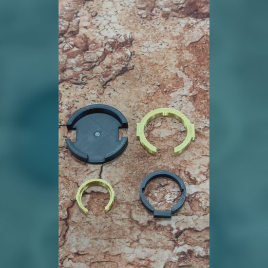 Easy Magnet - Rounded | How to centre a magnet on a round miniature base | TYCKA DICE