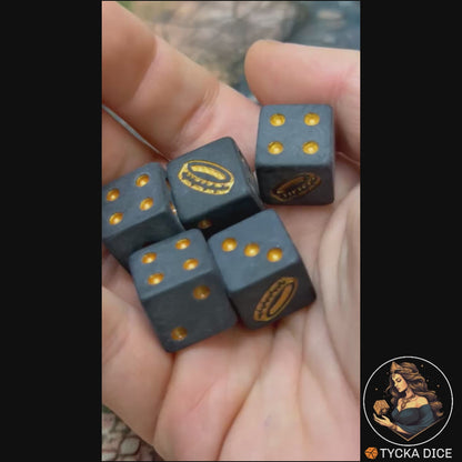 Golden Ring - Matte Black | DICE
