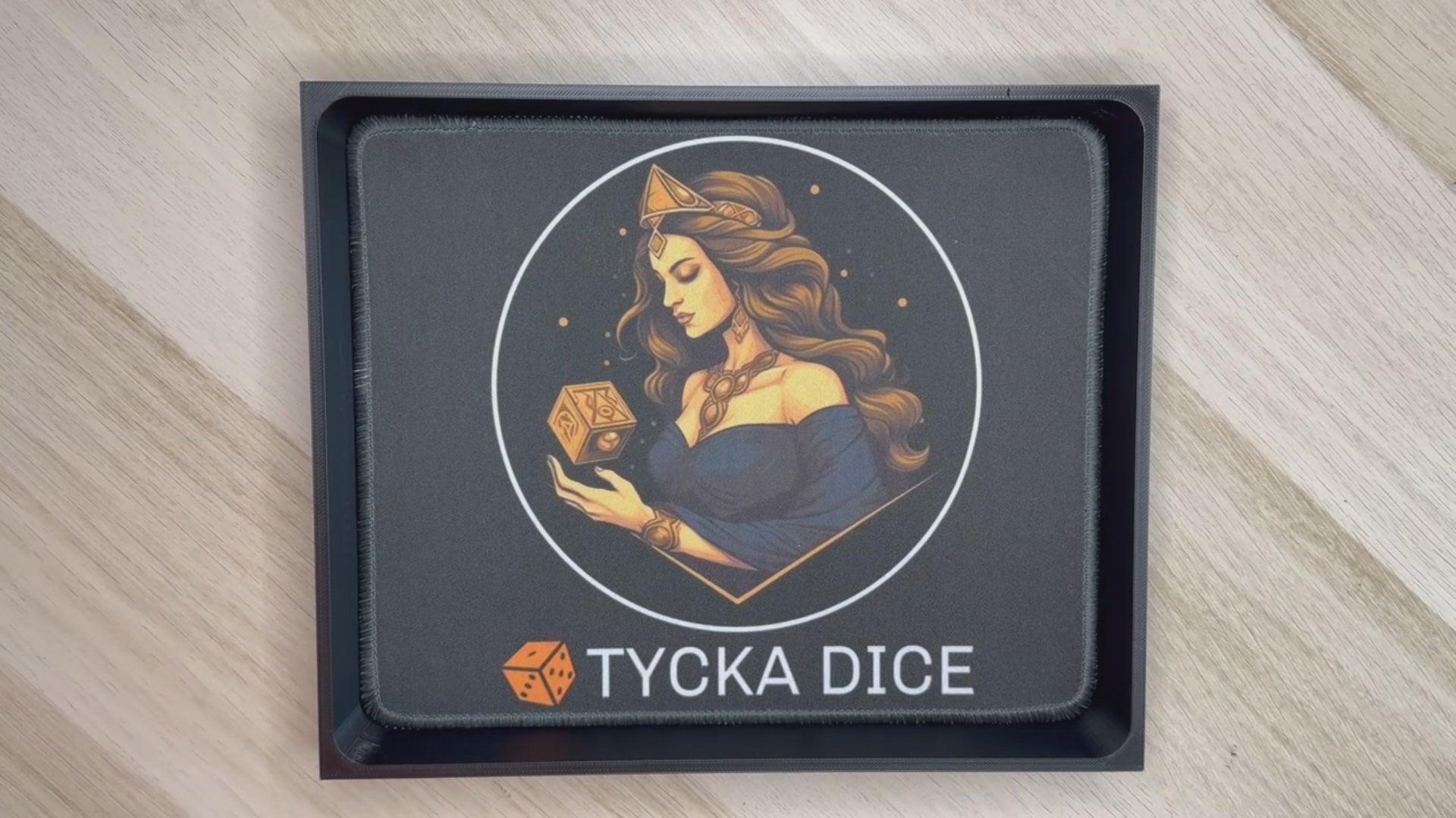 Video showing modular dice tray features