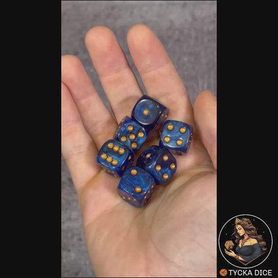 CHROMA Nocturne Dice - Product Video | TYCKA DICE